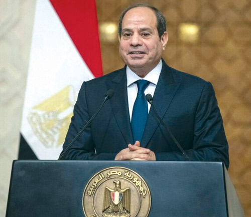 السيسي: اتساع رقعة الصراع يزجّ بالمنطقة في حالة من الفوضى 