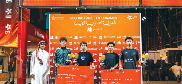 البطولة التصنيفية للبادل تختتم منافساتها 