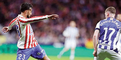 أتلتيكو مدريد يهزم ريال سوسيداد 