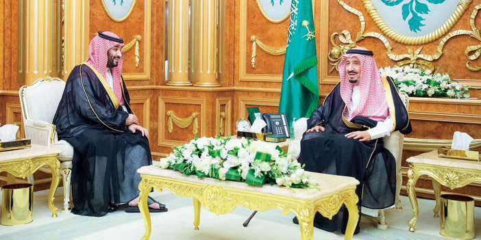 خادم الحرمين الشريفين وسمو ولي العهد ومتابعة مستمرة وعمل دؤوب في خدمة الوطن والمواطن