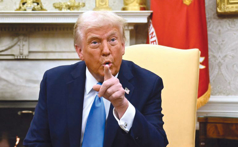 ترامب: لا نية للتفاوض مع إيران..والحرب مستمرة 