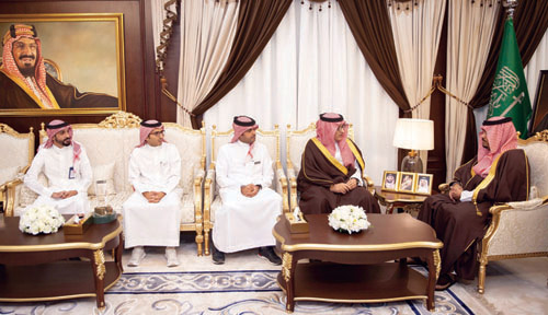 نائب أمير منطقة نجران يستقبل الرئيس التنفيذي للتجمع الصحي 