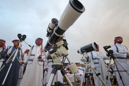 أمانة الرياض ترفع جاهزية مراصد الأهلّة 