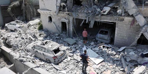 في الأسبوع الرابع من الحرب 