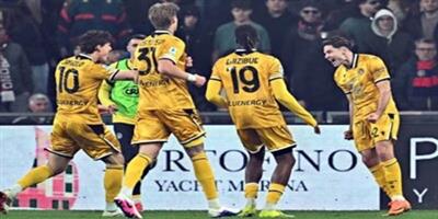 الدوري الإيطالي..  أودينيزي يهزم جنوى 