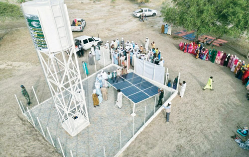 مركز الملك سلمان للإغاثة ينفذ (152) مشروعاً بأكثر من (400) مليون دولار لتعزيز الأمن المائي في العالم 