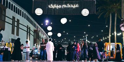 أجواء نابضة بالحياة في واجهة جدة البحرية 