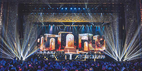 جمهور كثيف يشهد ليلة استثنائية لرابح صقر 