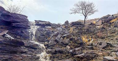 أجواء ربيعية ماطرة تُنعش مدينة الباحة 