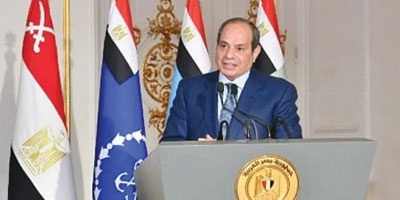 السيسي: ترمب وحده يمكنه وقف حرب إيران 