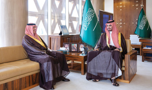 محافظ الدرعية مستقبلاً د. العواد