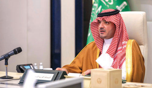  سمو وزير الداخلية يشارك في الاجتماع