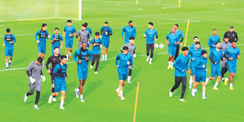 العروبة يستأنف تدريباته استعداداً للباطن 