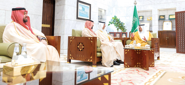 سموه خلال اللقاء