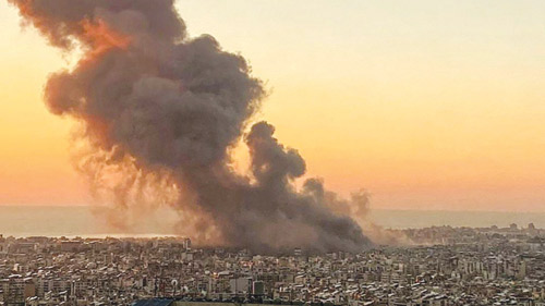 أسقطت قتلى وجرحى 