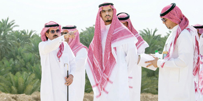 الأمير راكان بن سلمان يتفقد مشروعات هيئة تطوير بوابة الدرعية 